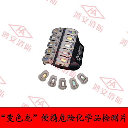 “變色龍”便攜危險化學品檢測片